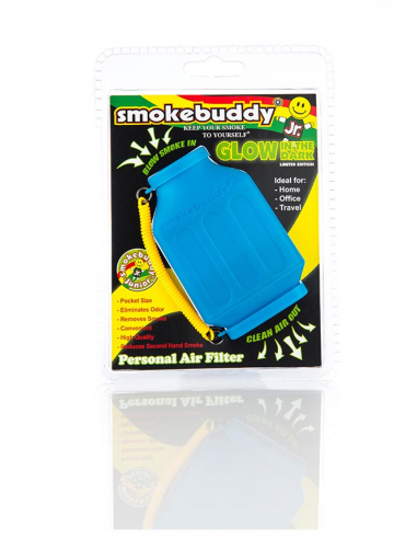 Smokebuddy JUNIOR Glow Air filter that removes smoke