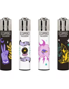 Zapalniczka Clipper wzór BRIGHT FUTURE