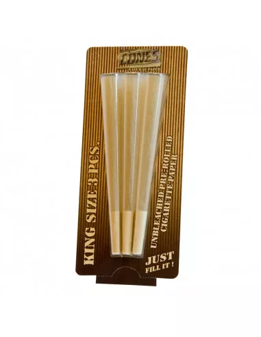 Bletki ORIGINAL CONES King Size Gotowe Skręcone 3 szt.
