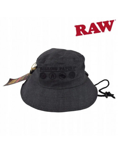 RAW Bucket Hat Gray Small GRAY