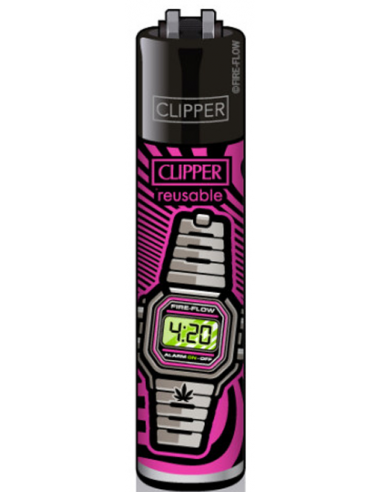 Zapalniczka Clipper wzór 420 RETRO 1
