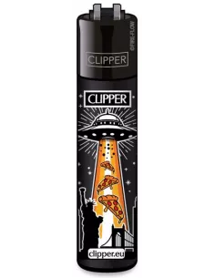 Zapalniczka Clipper wzór CITY SPACESHIP 2