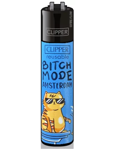 Clipper lighter, AMSTERDAM BITCH MODE pattern 2