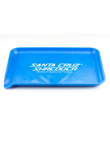 Santa Cruz Shredder hemp joint tray 28x20.3 cm LARGE blue