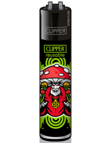 Clipper lighter, SHROOMS 10 pattern 1