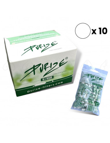 Purize REGULAR White BOX carbon filters 10 x 50 pcs.