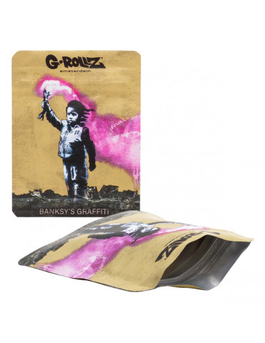 Banksy Torch Boy unscented bag 65x85 mm