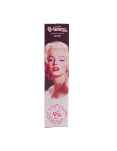 Pink G-Rollz Marilyn Monroe KS Slim rolling papers