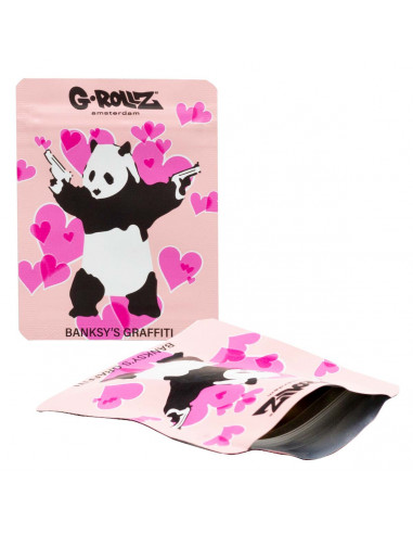 Banksy Panda Gunnin unscented bag 65x85 mm