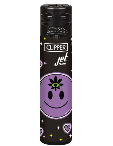 Clipper Jet lighter, GALACTIC WEED pattern 3