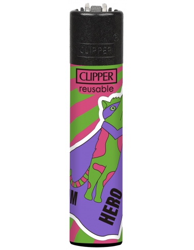 Zapalniczka Clipper wzór CAT RULES/2