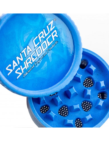 Santa Cruz Hemp Grinder - Młynek konopny 4 cz. śr. 56 mm BLUE