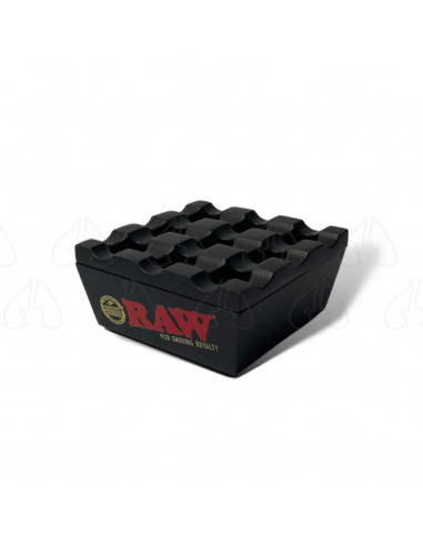 RAW Regal windproof metal ashtray BLACK