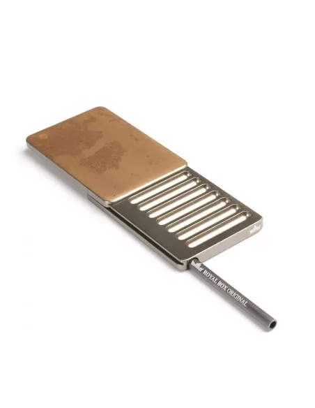 Royal Box Old Gold - Dozownik tabaki z rurką Exclusive