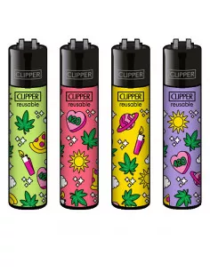 Zapalniczka Clipper wzór 420 PATTERN 2