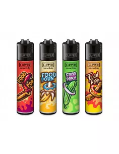 Clipper HIP-HOP SLOGAN lighter 👲 with tamper