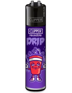 Zapalniczka Clipper wzór HIP-HOP SLOGAN 2