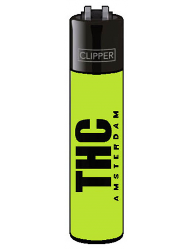 Clipper lighter, AMSTERDAM THC pattern