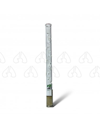 DynaGlazz 3D 420VAPE - Glass tube, 130 mm long with DynaVap cover SET