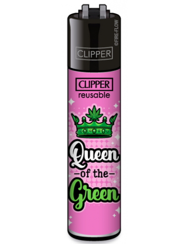 Clipper lighter, WEED SLOGAN #14/1