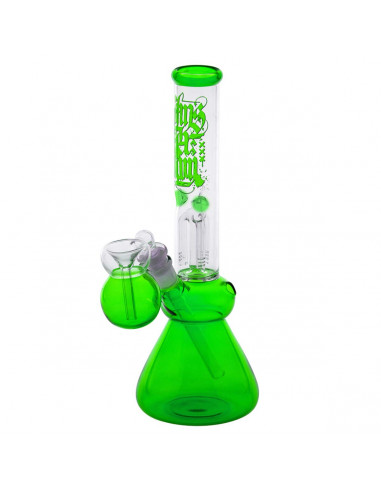 Amsterdam ice bongo with diffuser, height 30 cm, cut 18.8 mm GREEN