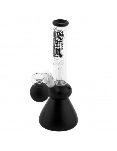 Amsterdam ice bongo with diffuser, height 30 cm, cut 18.8 mm BLACK