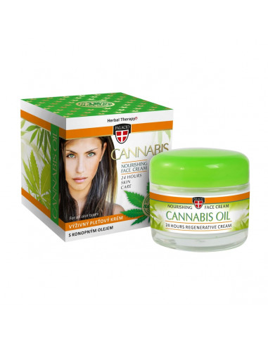 Palacio Cannabis - Face cream with 12% hemp oil 50 ml