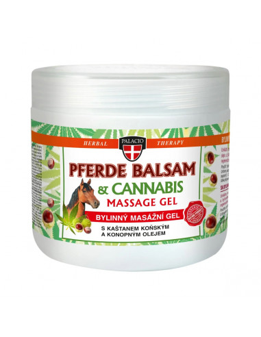 Palacio Cannabis - Massage gel with horse ointment 600 ml