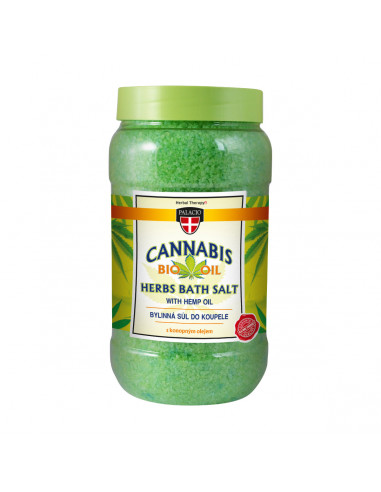 Palacio Cannabis - Bath salt with hemp oil 1200 g
