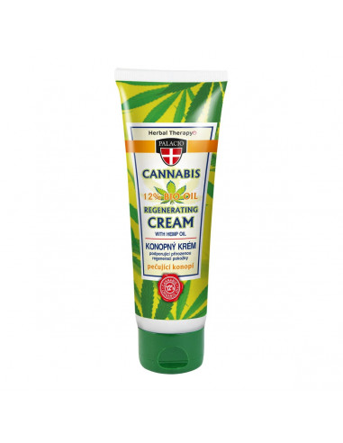Palacio Cannabis hand cream 12% organic hemp oil 125 ml