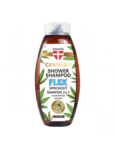 Palacio Cannabis 2 in 1 shower shampoo COOLING 500 ml