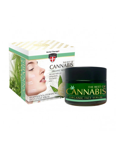 Serum do twarzy Palacio Cannabis z olejem konopnym i CBD 50 ml