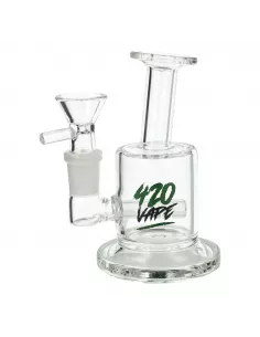 Classic bong Sand Leaf, height 21 cm, cut 14.5 mm, straight