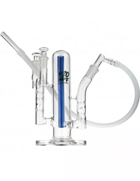 Double Tower Party Bong fajka wodna 420VAPE szlif 10 i 14.5 mm