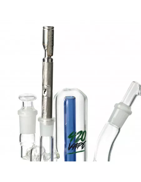 Double Tower Party Bong fajka wodna 420VAPE szlif 10 i 14.5 mm