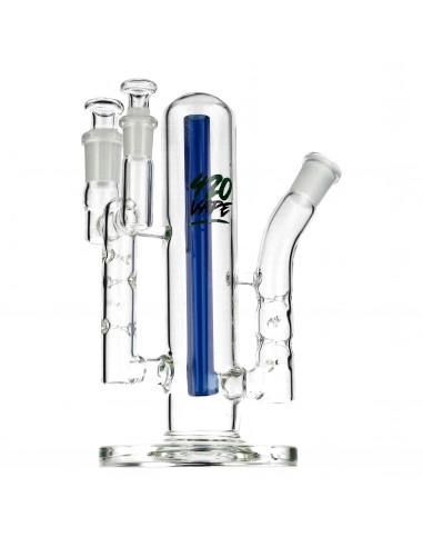 Double Tower Party Bong fajka wodna 420VAPE szlif 10 i 14.5 mm