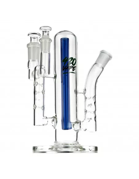 Double Tower Party Bong fajka wodna 420VAPE szlif 10 i 14.5 mm