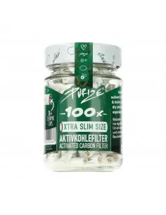 Filtry węglowe Purize XTRA Slim White 100 szt. w słoiku
