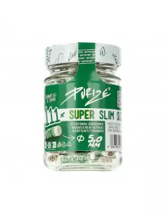 Filtry węglowe Purize Super Slim 5 mm 111 szt. w słoiku