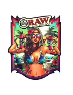 Naklejka RAW Brazil Girl 8.5 x 10 cm