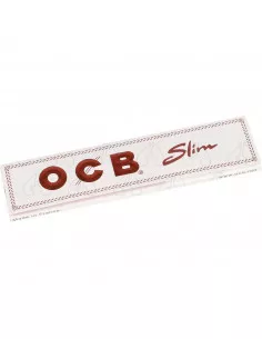 Bibułki OCB WHITE Slim białe
