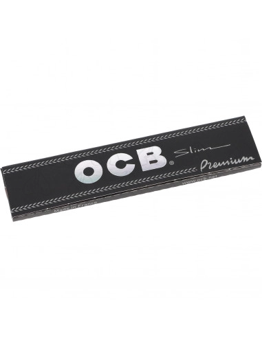 Bibułki OCB BLACK King Size Slim Premium Białe