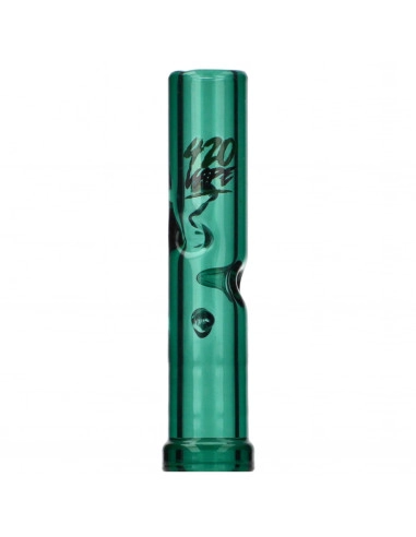 Szklany ustnik 3D 420VAPE do waporyzatora X-Max V3 Pro+ GREEN