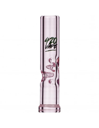 Szklany ustnik 420VAPE do waporyzatora Starry 4 SE pink