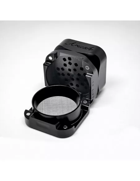 Krush Kube 3.0 - Grinder do suszu śr. 55 mm komora na pyłek BLACK