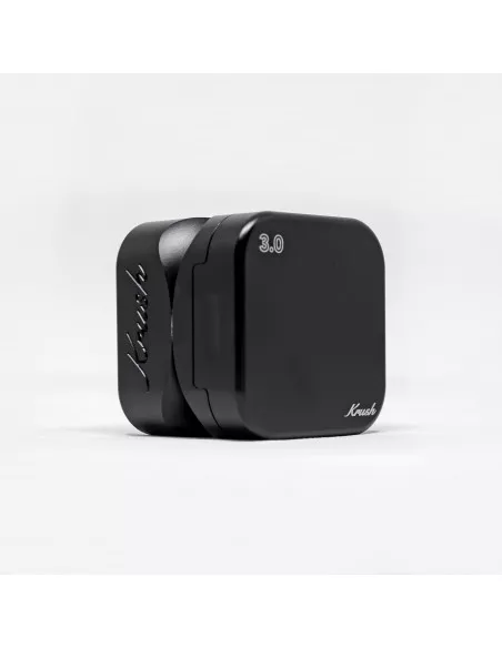 Krush Kube 3.0 - Grinder do suszu śr. 55 mm komora na pyłek BLACK