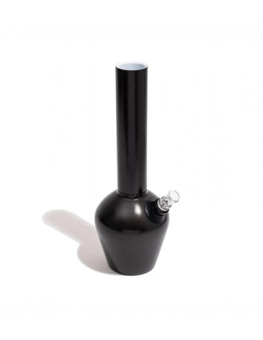 Chill Steel Pipe Bongo ze szkła i stali nierdzewnej BLACK