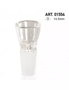 Hookah bowl 14.5mm overlay