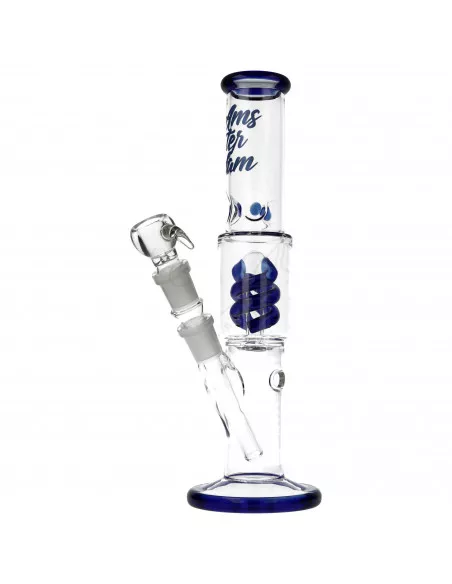 Bongo Glass Amsterdam ze spiralnym perkolatorem wys. 29 cm szlif 18.8