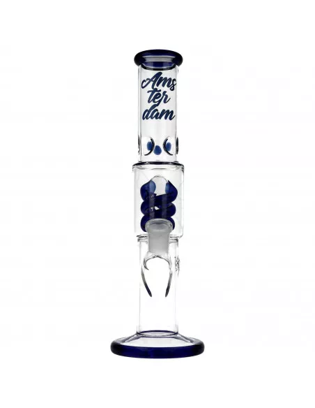 Bongo Glass Amsterdam ze spiralnym perkolatorem wys. 29 cm szlif 18.8